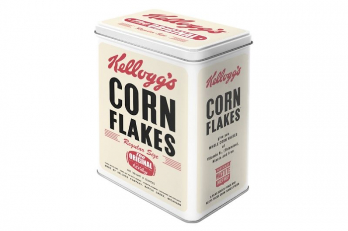 Blechdose  - "Kellogg's Corn Flakes" - Klein / 3L